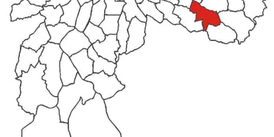 Peta São Dudu daerah