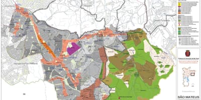 Peta São Dudu São Paulo - Pekerjaan tanah