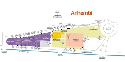 Peta São Paulo Anhembi