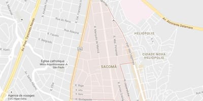Peta Sacomã São Paulo