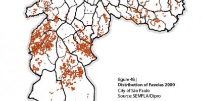 Peta São Paulo favelas