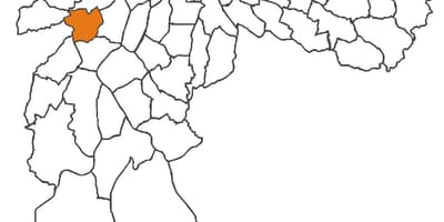 Peta Vila Sônia daerah